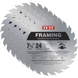 뜨거운 판매 7-1/4" x 24T DKO TCT 안내장은 미국을 위해 톱날이 나무를 자르기를 위한 DIY를 시장에 내놓을 것을