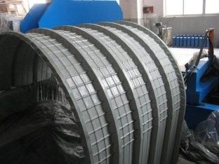 0.85KW 유압 아치 물결 모양 장을 위한 기계를 형성하는 구부리는 지붕 패널 목록
